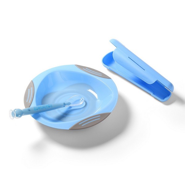 Продукт Babyono - Силиконова лъжица с вакуумна основа в кутийка - 0 - BG Hlapeta